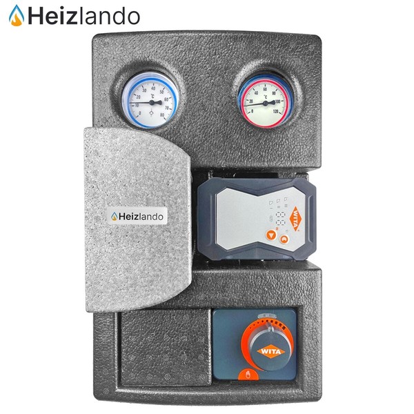 Pumpengruppe Mischergruppe DN25 Mit 3-Wege Mischer FüR 1 Heizkreis-image