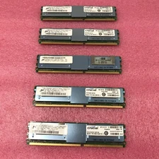 20GB Kit 5x 4GB 2XR4 PC2-5300F DDR2 CL5 ECC CT51272AF667 (Tested and Working)