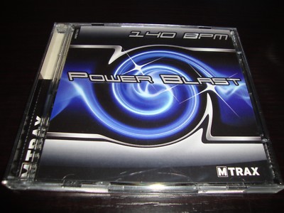 Power Blast Doppel-CD ähnl. move ya Aerobic Cardio Kickbox Thai Bo