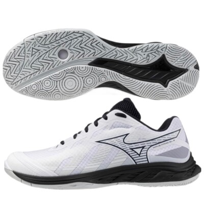 ミズノ WAVEFANG 2FIT 27cm 新品 MIZUNO Badminton Shoes Wave Fang EL 2 WIDE Light weight