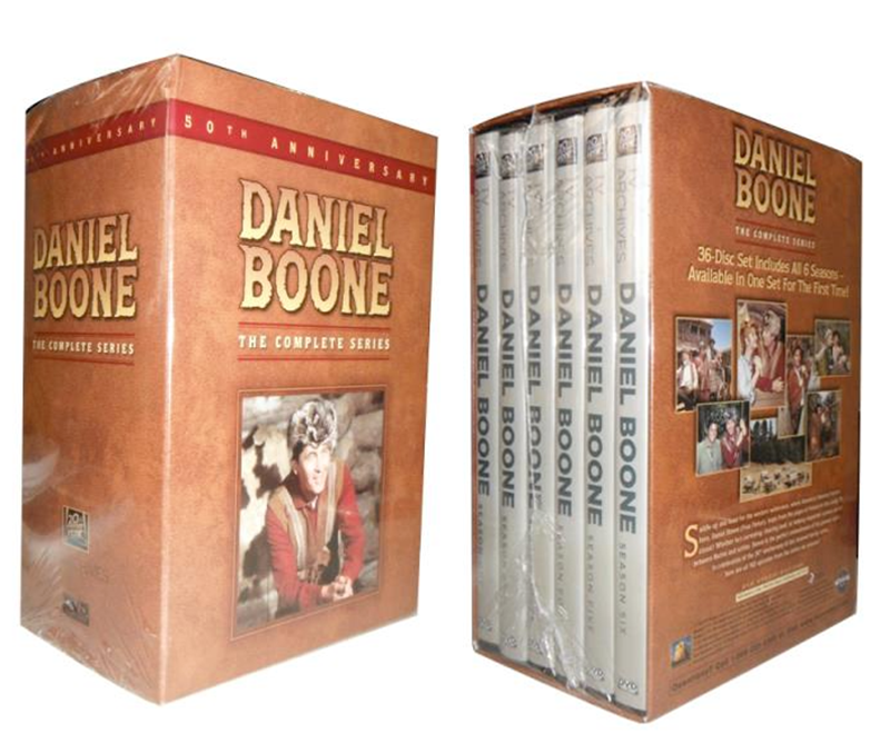 (未使用･未開封品)Daniel Boone Seasons 1 thru 5 38 DVDs Daniel Boone The Complete Series (DVD,36-Disc Set,Seasons 1-6,50th