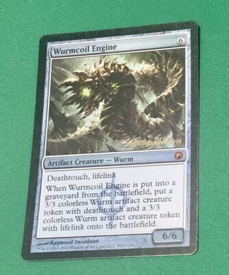 mtg ワームとぐろエンジン Wurmcoil Eng foil 2枚セット 日)【Foil