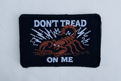 ''Don't Tread On Me'' - GORUCK style - Hook and Loop Backing Morale Patch