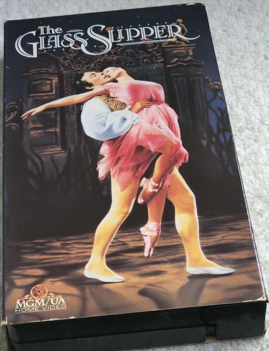 The Glass Slipper VHS Leslie Caron Rare oop