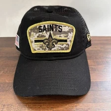 New Era New Orleans Saints Salute To Service 9twenty Adjustable SnapBack Hat Cap