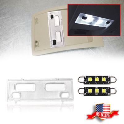 Overhead Console Dome Light Cover w/ LED Silverado Sierra Tahoe 07-14 #15911049