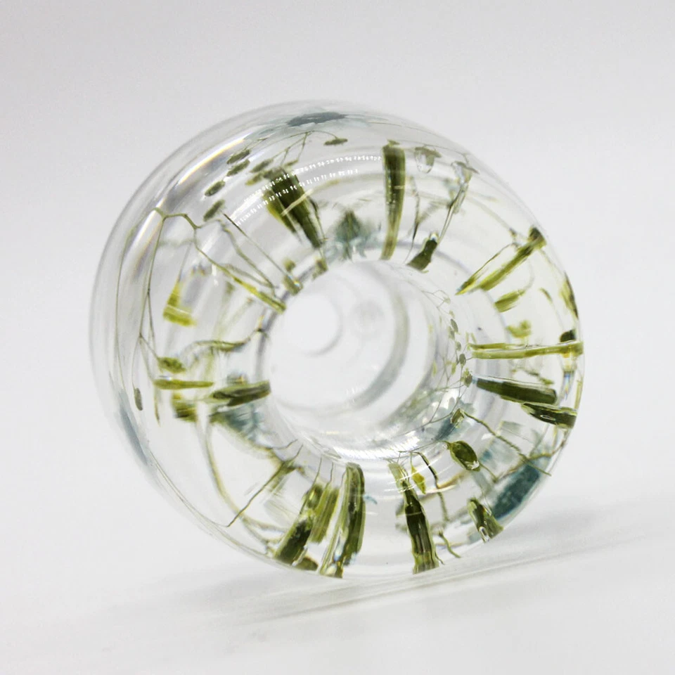 Soporte para cepillo de dientes japonés con flor real en acrílico (azul estrella) Foto 4 de 4