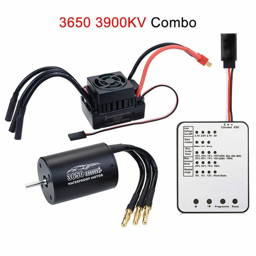 Motor sin escobillas impermeable 2300KV 3100KV 3900KV 60A ESC para coche de radiocontrol Traxxas 1/10 - Imagen 26 de 28