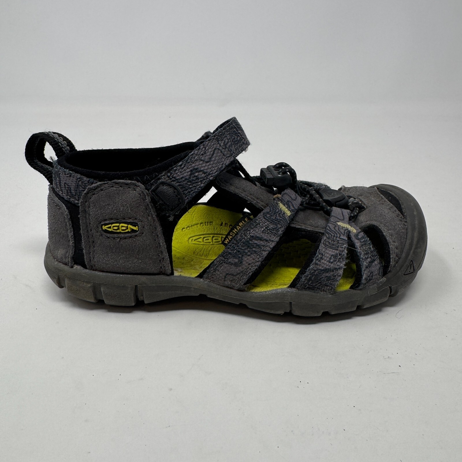Sandali Keen ragazzo 11 C11 blu Seacamp II CNX bambino bambino scarpe da trekking impermeabili