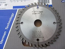 Hm / Widia Scie Circulaire 120 x 1,8 x 20 Z 40 pour Mafell KSS300