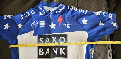 Sportful Men's Saxo Bank UCI 2010 Cycle Jersey XL - Picture 2 of 4
