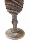 Imperial’s  9” Diamond Point Caramel Slag Glass Celery Vase — photo 6