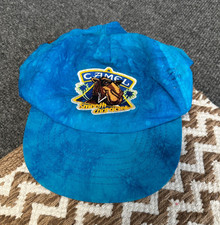 Vintage Camel Joe Hat Snapback Cigarette Smooth Character Blue Baseball Cap