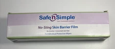 75 Safe n Simple SNS80775 No Sting Skin Barrier Film Exp 05/2026