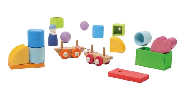 Bouwset - Houten Trein Neu-image