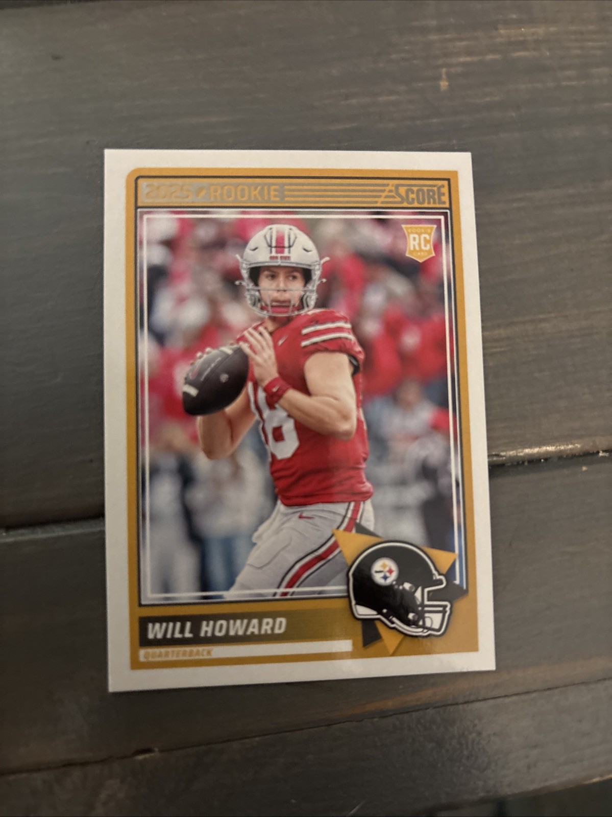 2025 Score - Rookies Will Howard #3 (RC)