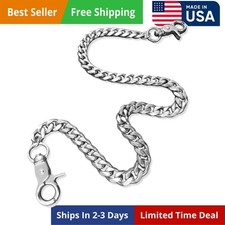 Heavy Duty Metal Wallet Chain for Men, Women, Boys, and Girls