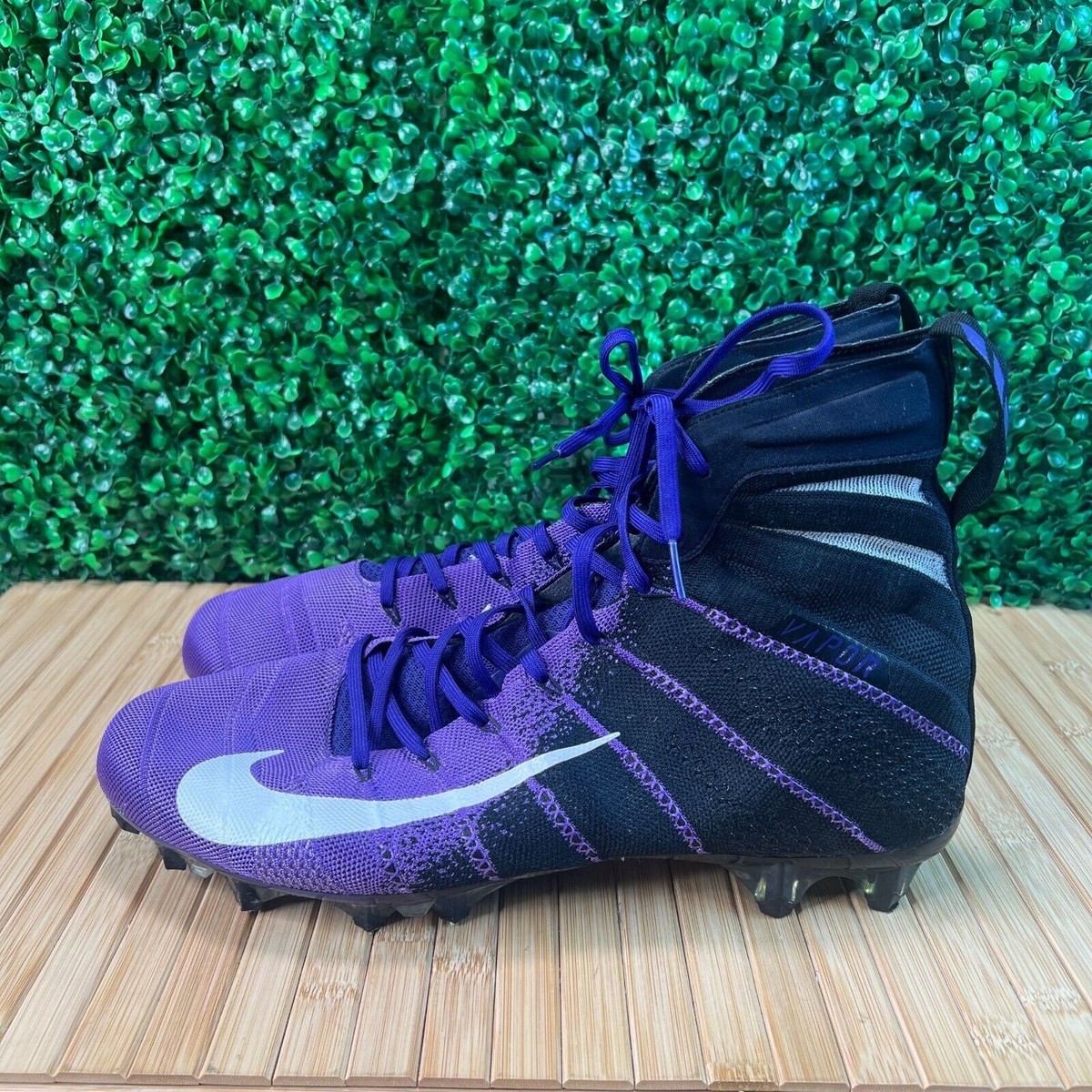 Purple Nike Untouchable Flyknit Cleats Nike Vapor Untouchable
