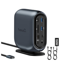 NEWQ 16-in-1 Universal Docking Station with 150W Power Adapter   USED
