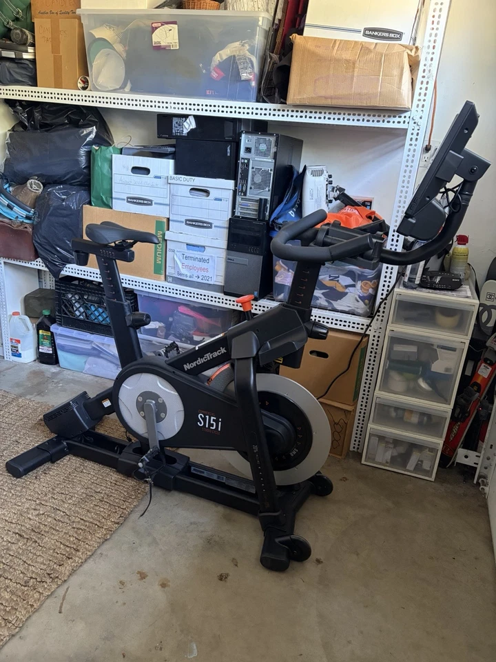 NordicTrack S15i Studio Cycle with Interactive HD Touchscreen (local pick up) - Image 2 of 4