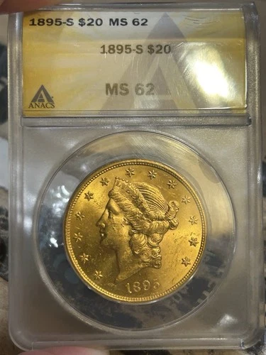 1895-S Liberty Double Eagle — photo from the most recent tracked eBay sale