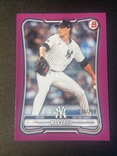 2026 Bowman Max Fried #15 Fuchsia #/299 SP - New York Yankees