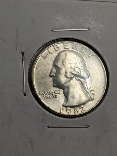 1962 CH BU Washington Quarter (B14)