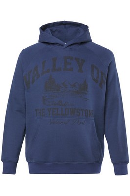 JP 1880 Herren große Größen Hoodie Sweat Kapuze Kängurutasche 834253