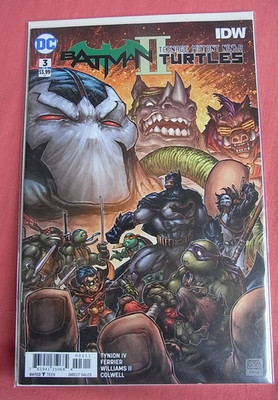 BATMAN Teenage Mutant Ninja Turtles II #3 Cover A Freddie Williams (IDW 2018)