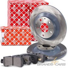 FEBI BREMSSCHEIBEN Ø303 +BREMSBELÄGE SATZ HINTEN FÜR MAZDA CX-5 KE GH
