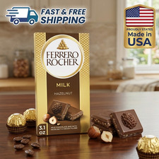 2 Pack Ferrero Rocher Milk Chocolate Bar Haze...