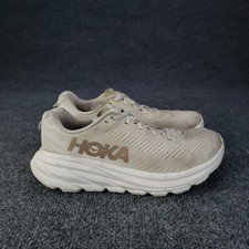 Hoka One One Rincon 3 Shoes Womens Size 6.5 Beige Running Sneakers 1119396 ERGL