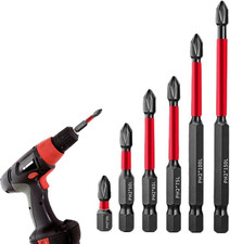 6 Stück Schraubendreher-Bit-Set, Screwdriver Drill Bit Set, Elektrikschraubendre