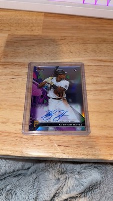 2021 Topps Finest - Finest Autographs Ke'Bryan Hayes #FA-KHA (AU, RC)