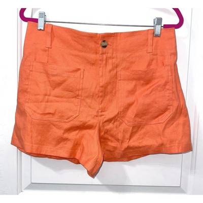 The Colette Magic Fabric Shorts by Maeve in Coral, size 31 waist NWT