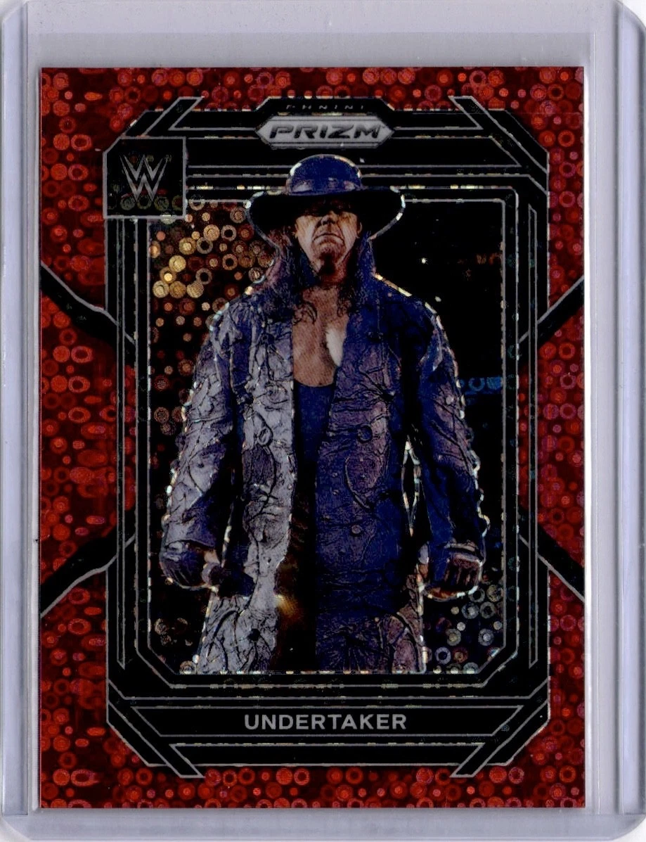 2023 Panini Prizm WWE #172 /99 Undertaker Red Undercard Disco
