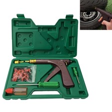 Tubeless Tire Gun Puncture Repair Kit with Mushroom Plug for Bike Motorbike