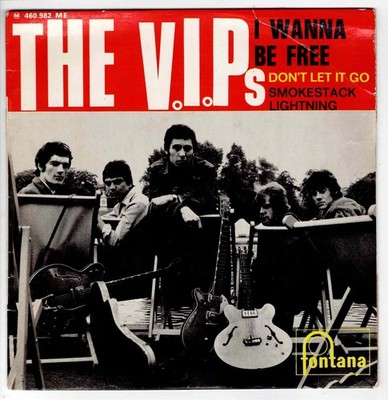 The VIP's I wanna be free 7' EP 45 Touren
