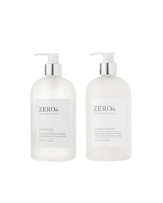 Zero% Shampoo & Conditioner Combo Doppelpack - je 443ml Gilchrist & Soames Neu