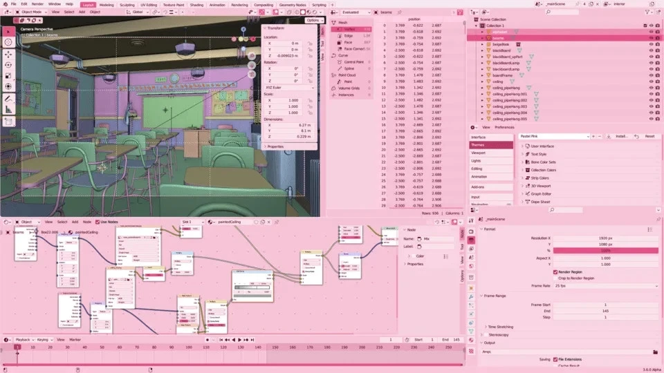 Blender 2025 ~ 3D Modeling & Animation Creation Studio Software ~ MacOS CD - Image 4 of 4