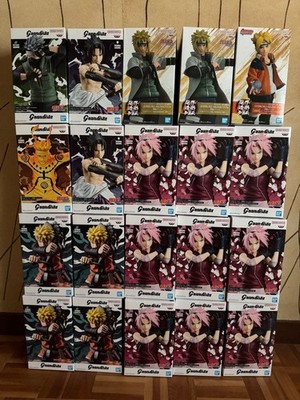 Naruto Banpresto Grandista Ninja World Figures 20 Bulk Set Japan