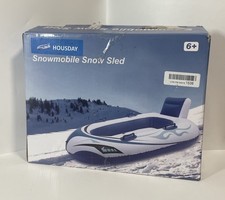 2 Person Inflatable Premium Snowmobile Sled for Sledding - Brand New