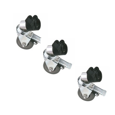 FALCON EYES PCA-25M Stativrollen 3 Stck. für 25mm Stativbeine