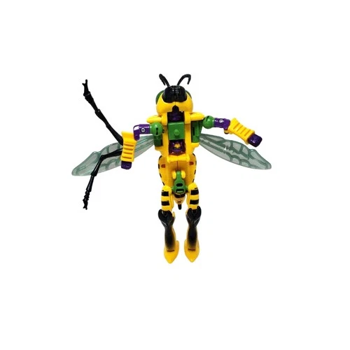 Vintage Transformers Buzzsaw Beast Wars Bee Wasp Action Figure Incomplete 1995