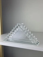 Okuna Outpost Classy Crystal Napkin Holder (8•2•4.4in)