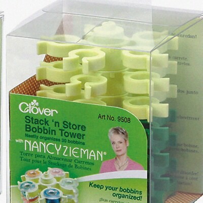 Bobbin Stack Tower 3.5x3.75 inches Thread Organizer