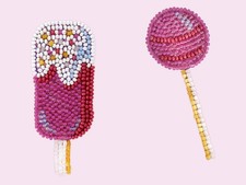 MINC11106 - Miniart Crafts Patch Badges - Lollipop / Ice Cream
