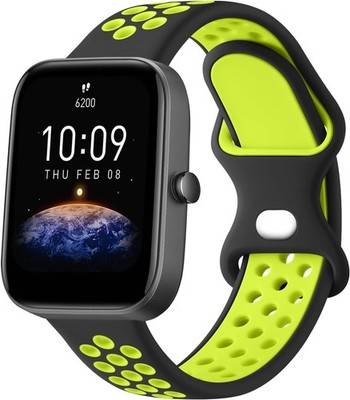 Soft Silicone Replacement Watch Strap for Amazfit Bip and GTS Models - 20mm Size