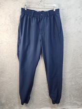 Nike Mens M Joggers Slim Fit Navy Blue Sweatpants