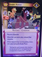 My Little Pony Equestrian Odyssey Under Arrest 169 - U - x3 MLP CCG